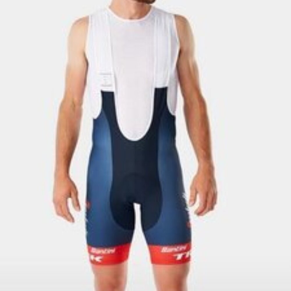 Santini Trek-Segafredo Pro Team Cycling Bib Shorts XXL‎ Made in Italy